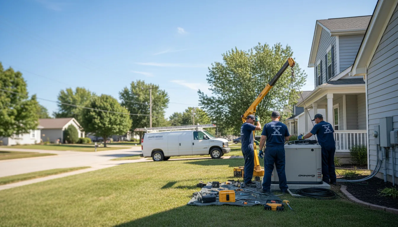 Generator Installation in Thornburg, IA near me